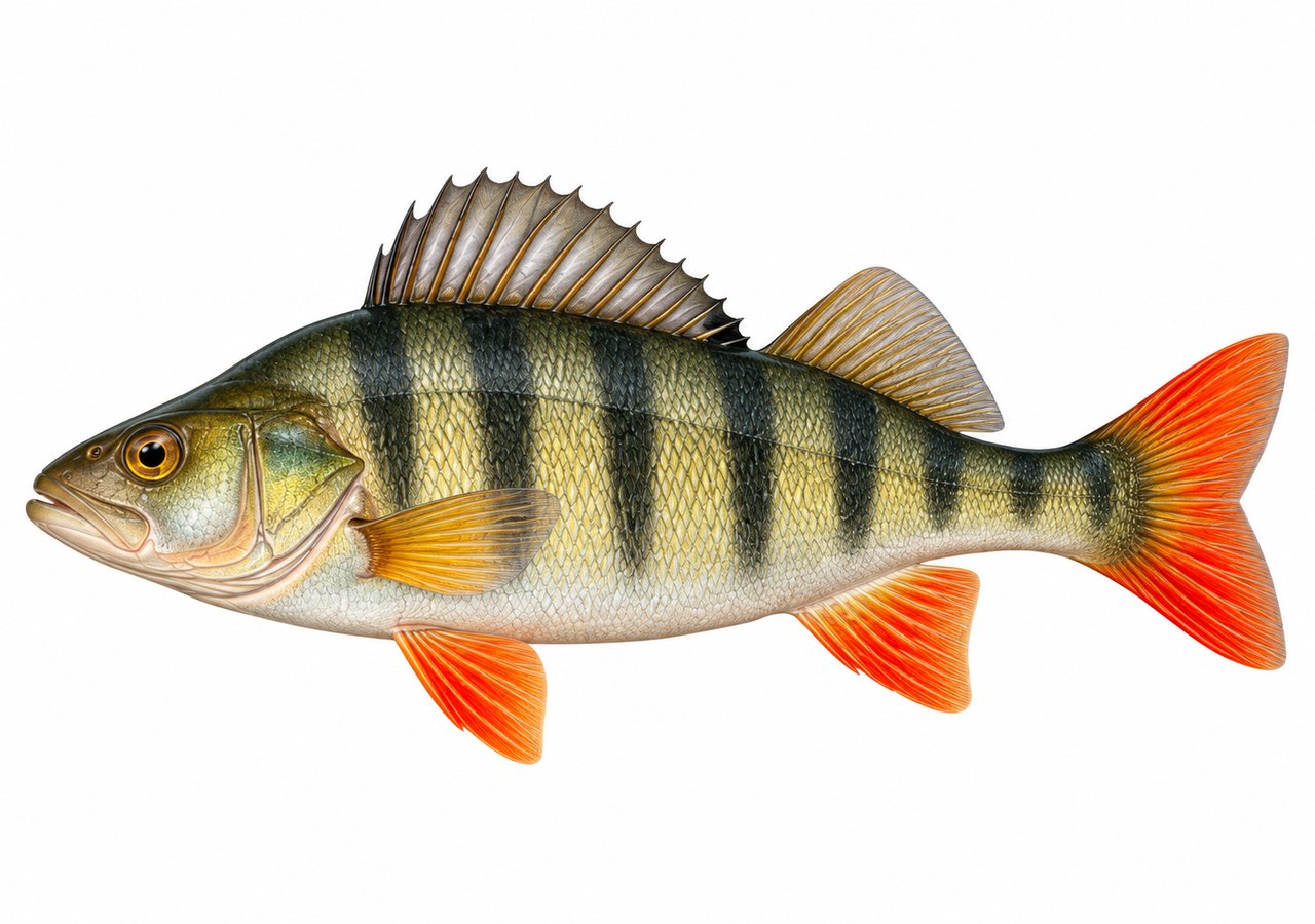 Chretzer, auch Egli oder Flussbarsch genannt